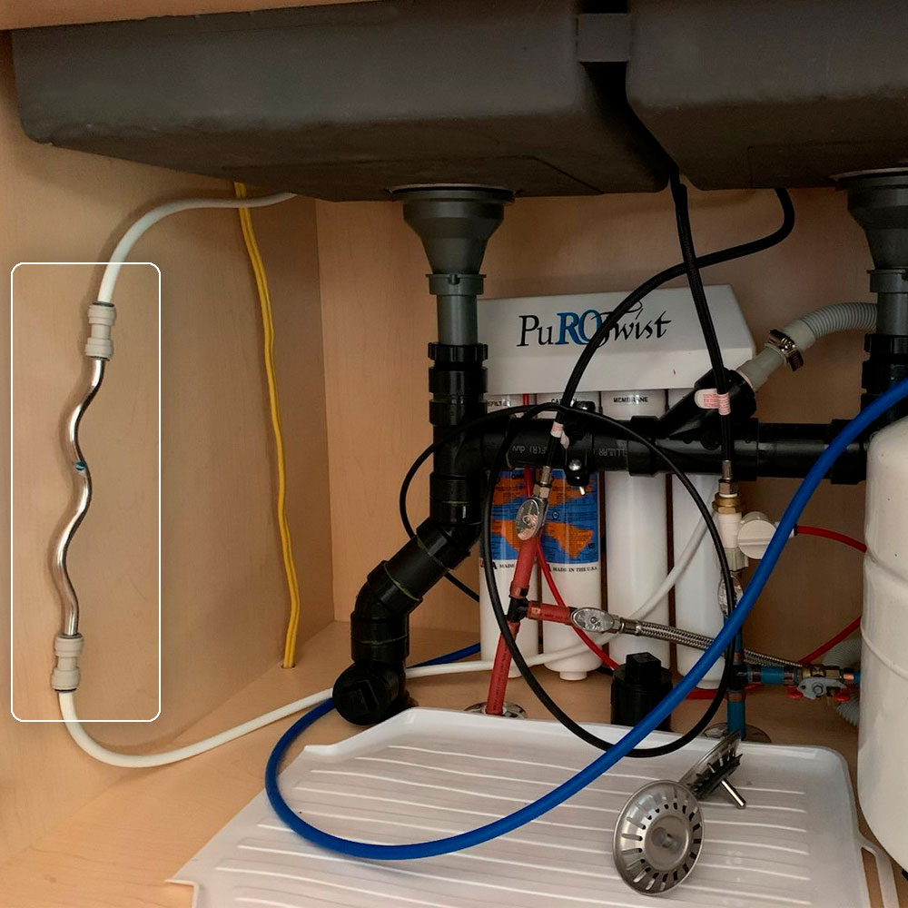 3/8 inch Vortex Water Revitalizer for Filters Alive Water