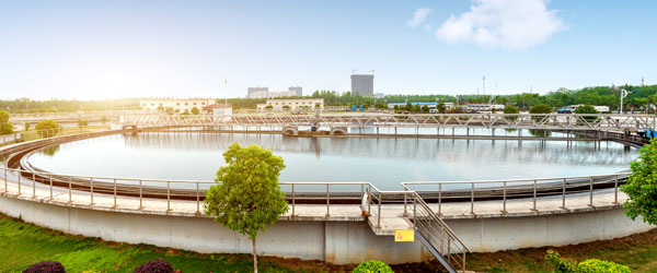 municipal water treatment plant