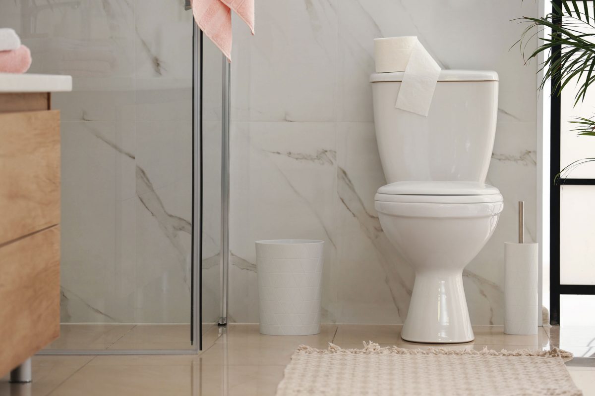 clean bathroom