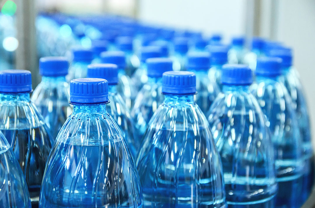 bottled water production
